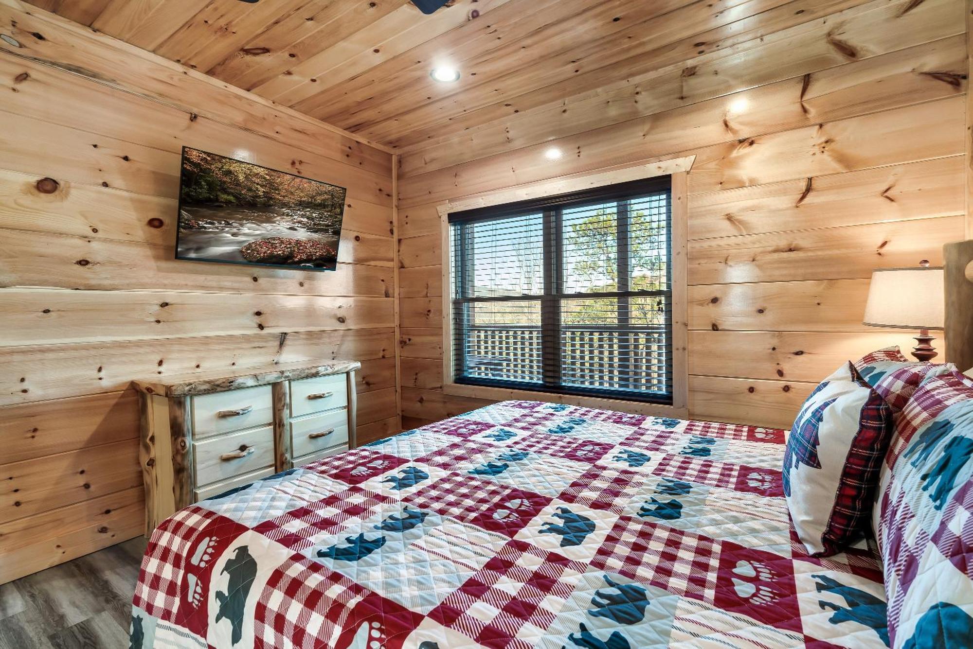 Full Equipped Cabin With A Pool And Game Room Smokies Views Gatlinburg Εξωτερικό φωτογραφία
