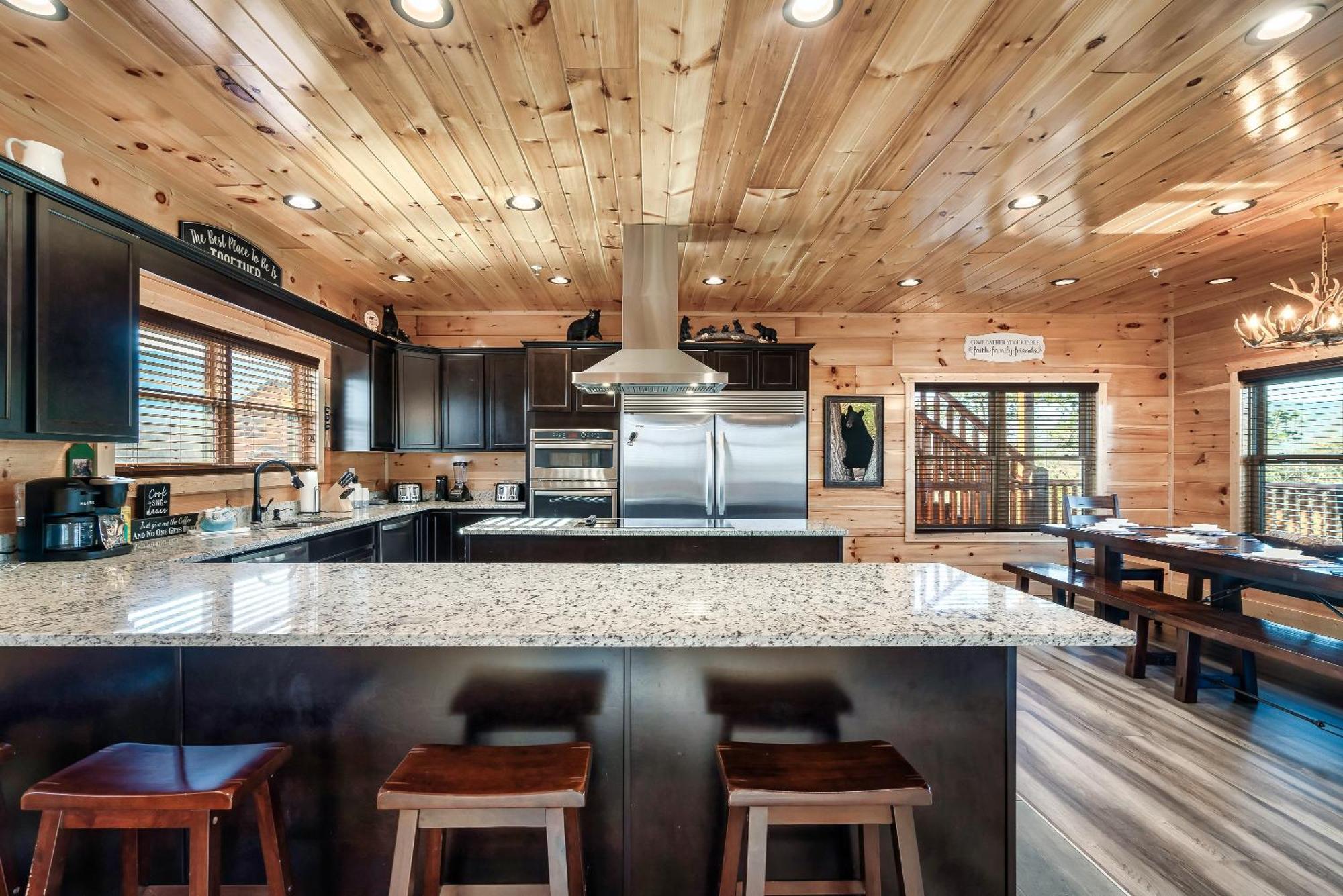 Full Equipped Cabin With A Pool And Game Room Smokies Views Gatlinburg Εξωτερικό φωτογραφία