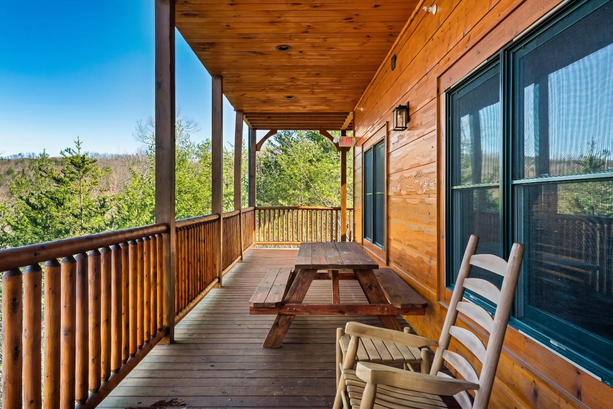 Full Equipped Cabin With A Pool And Game Room Smokies Views Gatlinburg Εξωτερικό φωτογραφία