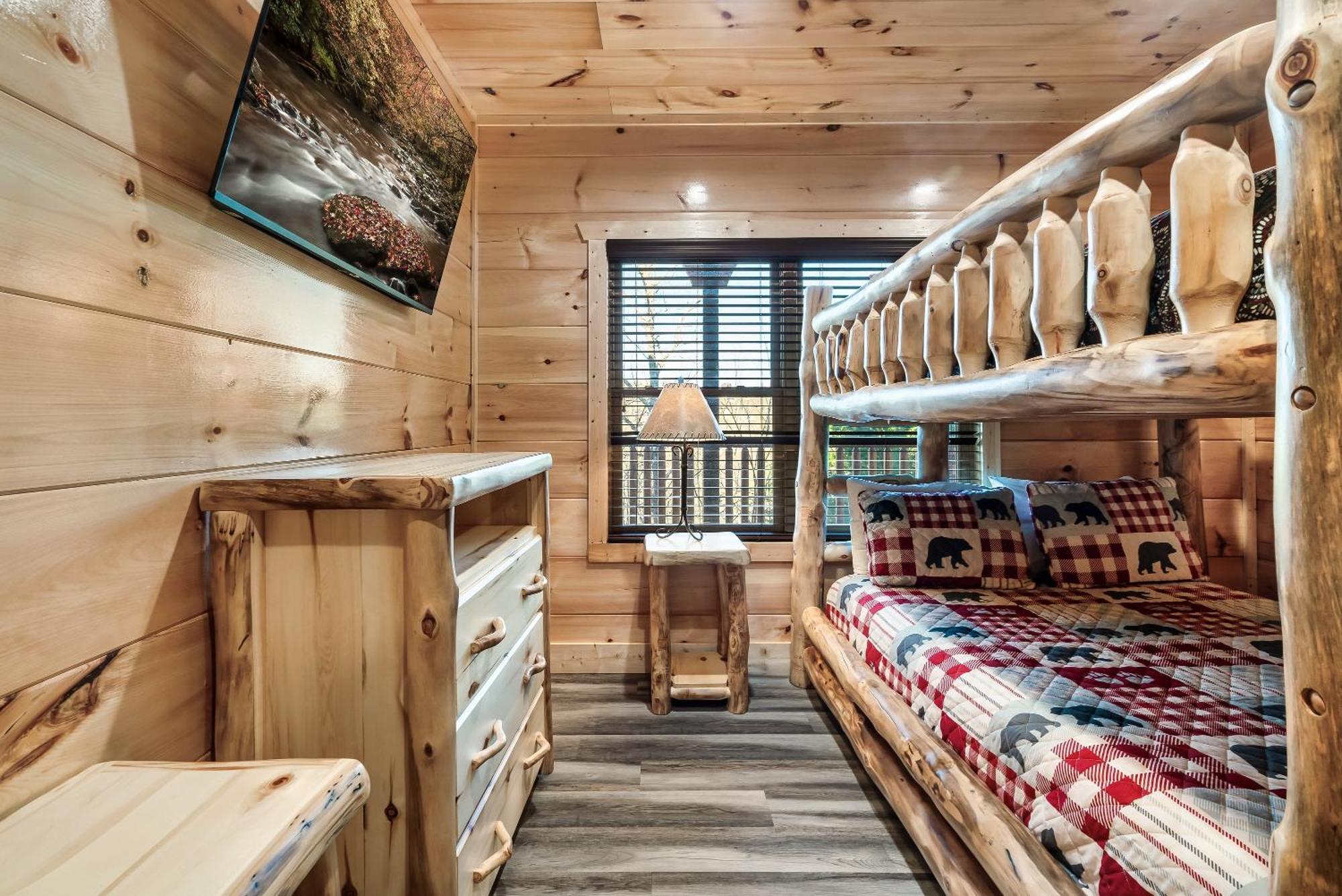 Full Equipped Cabin With A Pool And Game Room Smokies Views Gatlinburg Εξωτερικό φωτογραφία