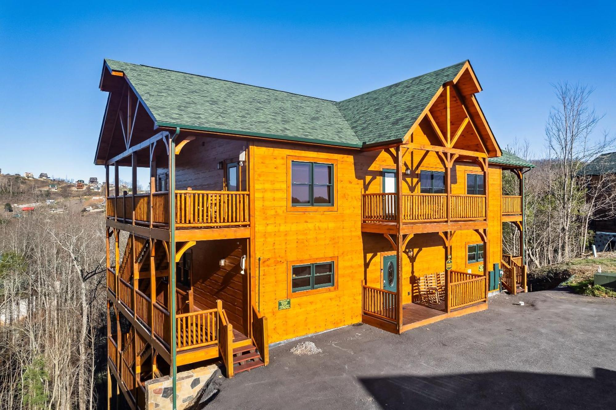 Full Equipped Cabin With A Pool And Game Room Smokies Views Gatlinburg Εξωτερικό φωτογραφία