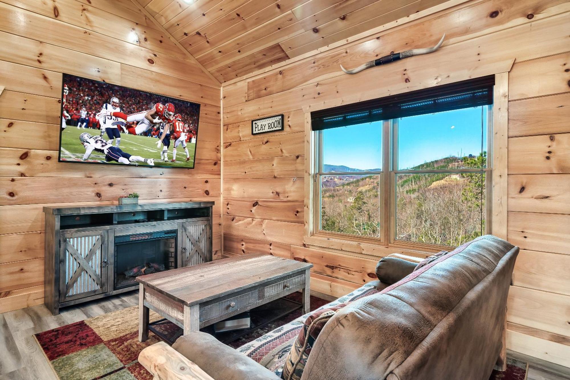 Full Equipped Cabin With A Pool And Game Room Smokies Views Gatlinburg Εξωτερικό φωτογραφία