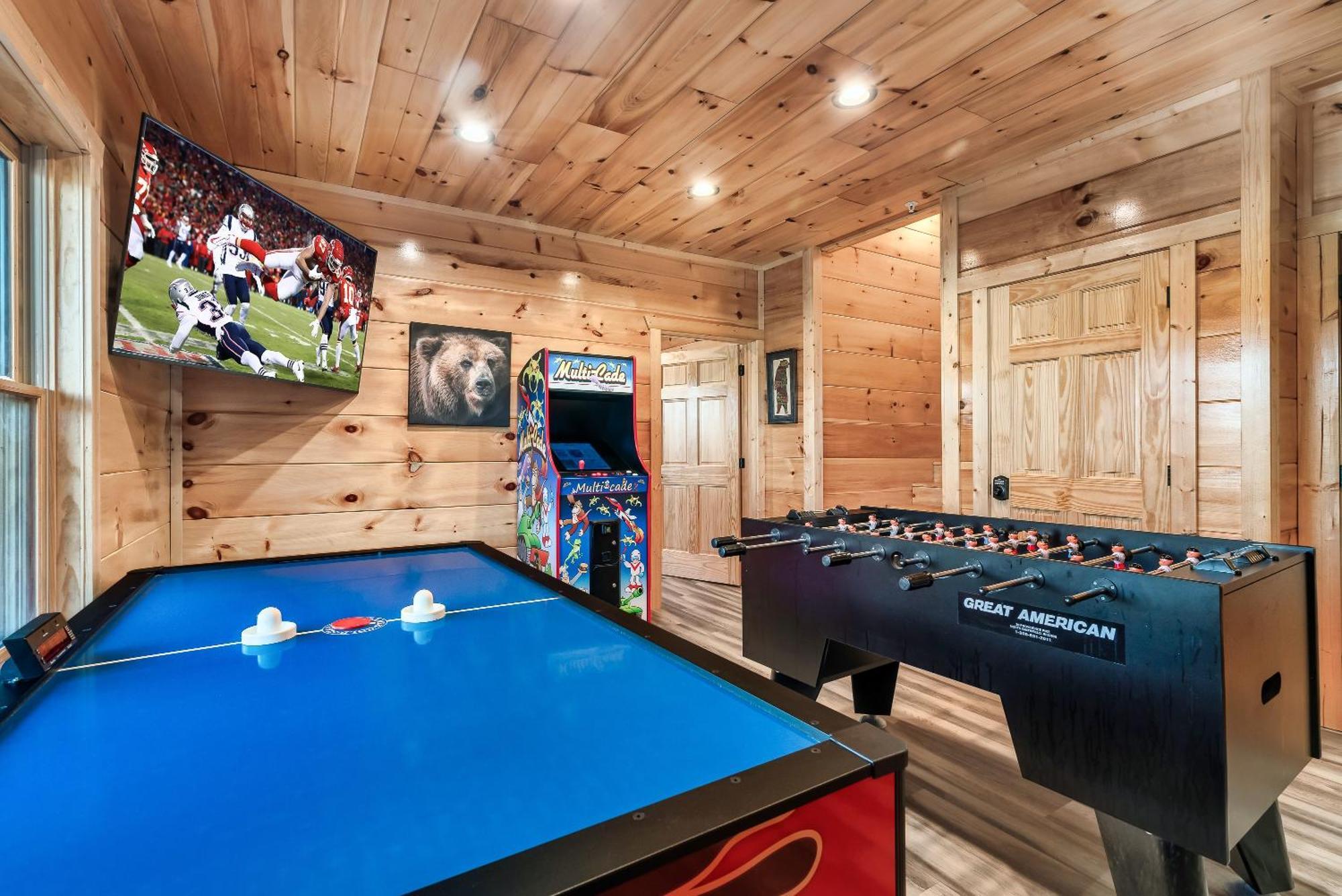 Full Equipped Cabin With A Pool And Game Room Smokies Views Gatlinburg Εξωτερικό φωτογραφία