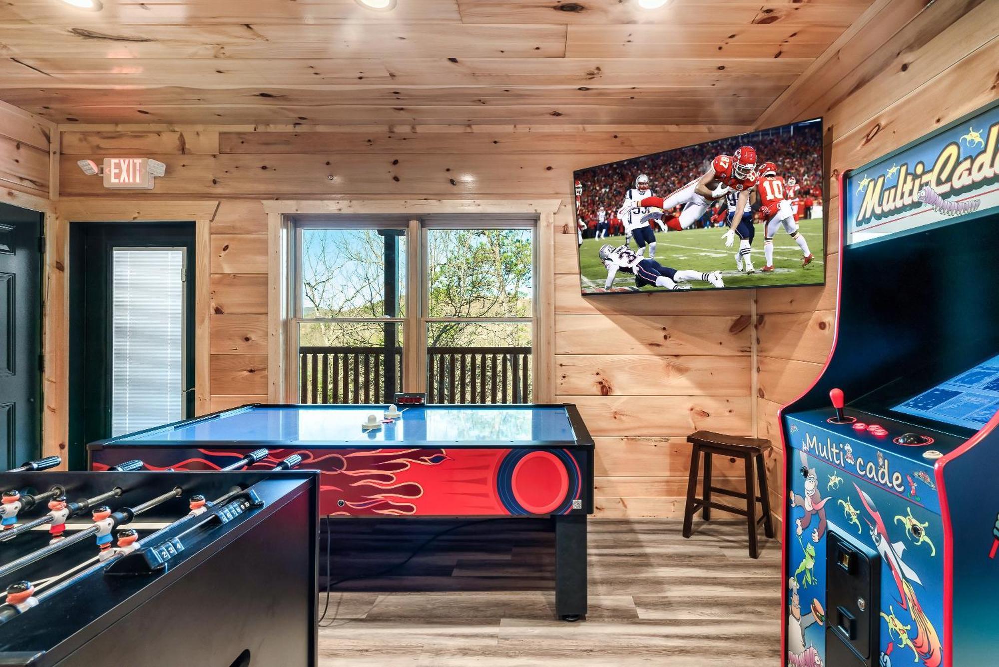 Full Equipped Cabin With A Pool And Game Room Smokies Views Gatlinburg Εξωτερικό φωτογραφία