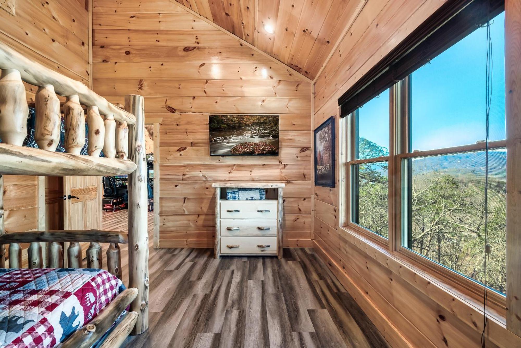 Full Equipped Cabin With A Pool And Game Room Smokies Views Gatlinburg Εξωτερικό φωτογραφία